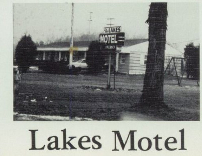 Lakes Motel - Old Yearbook Ad (newer photo)